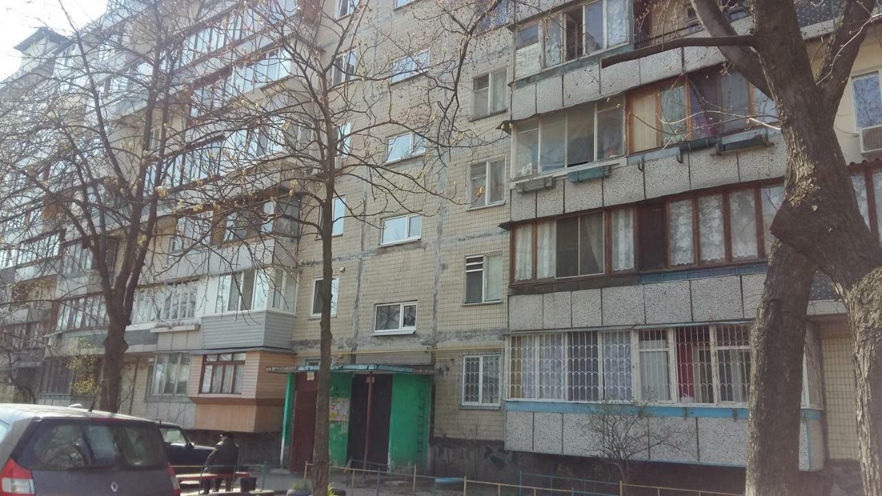 1К Квартира Оболонь- М.Минская И Героев Днепра كييف المظهر الخارجي الصورة